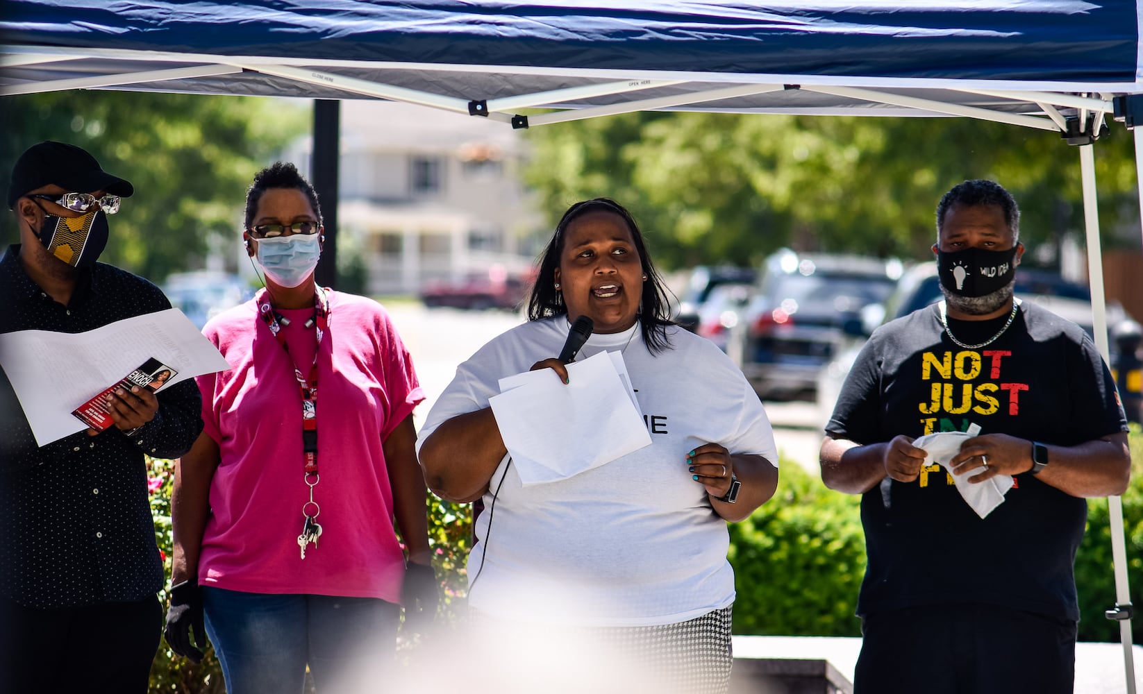 Prayer Vigil held at Bailey Square in Hamilton