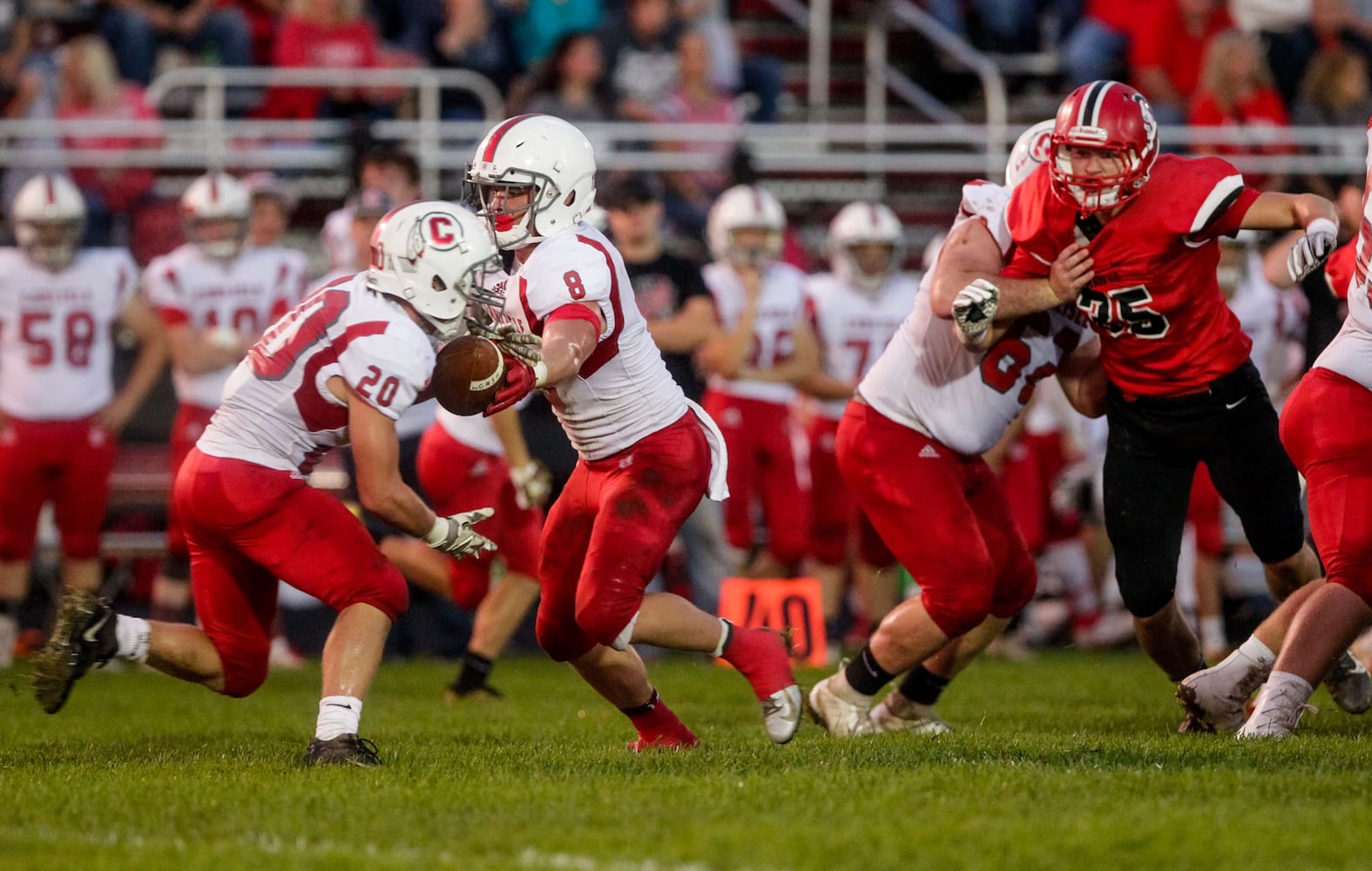 Madison vs Carlisle football