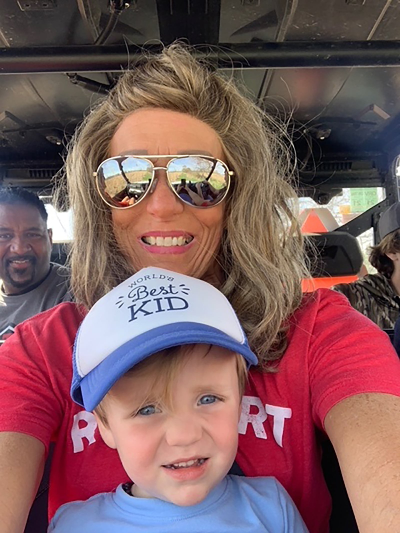 Carrie Kendall today with grandson Easton.