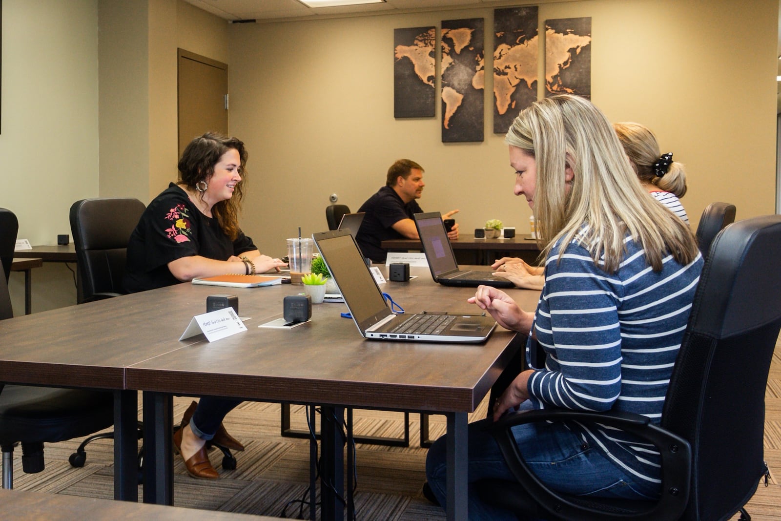 The Benison event center now also has coworking spaces for people who need places to work outside their homes, but who can't afford or don't want permanent office spaces of their own. PROVIDED