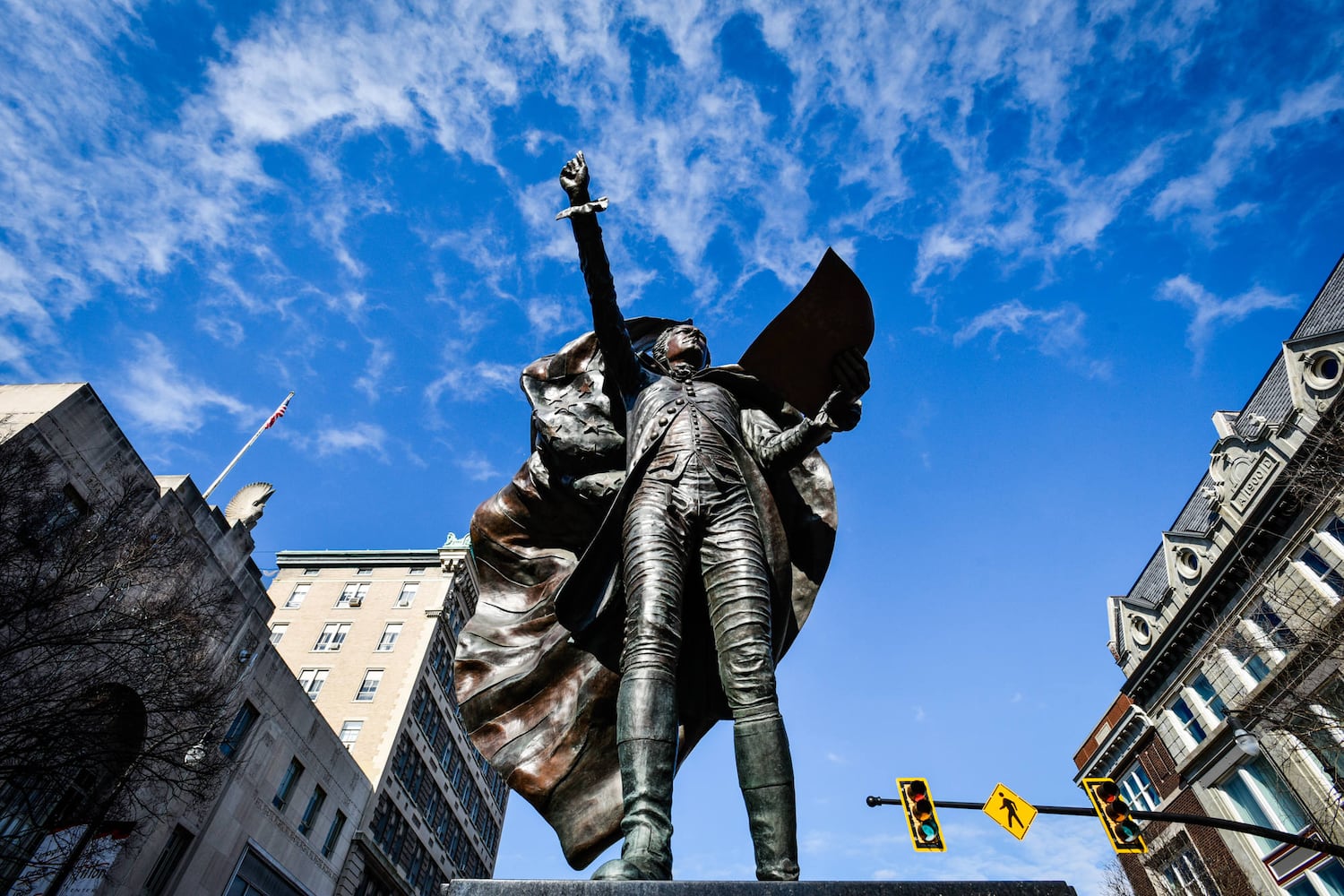 PHOTOS: Downtown Hamilton celebrates ‘Hamilton’ musical actors’ visit to Alexander Hamilton statue