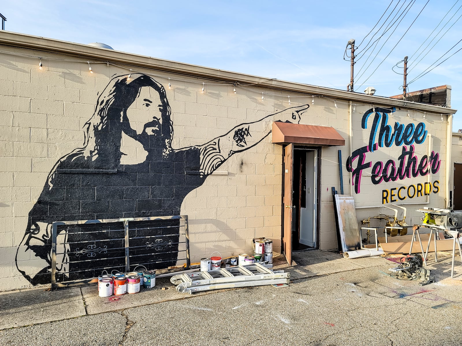 Three Feather Records is now open on 1105 Magie Drive in Fairfield. The shop has new and used records, turntables and accessories, guitars, music posters, t-shirts, books and more. Most of the shelving in the store is on wheels so it can be moved out of the way for live music performances on occasion. The shop is run by Eric DePrato and his two sons Jack and Mitch. NICK GRAHAM / STAFF