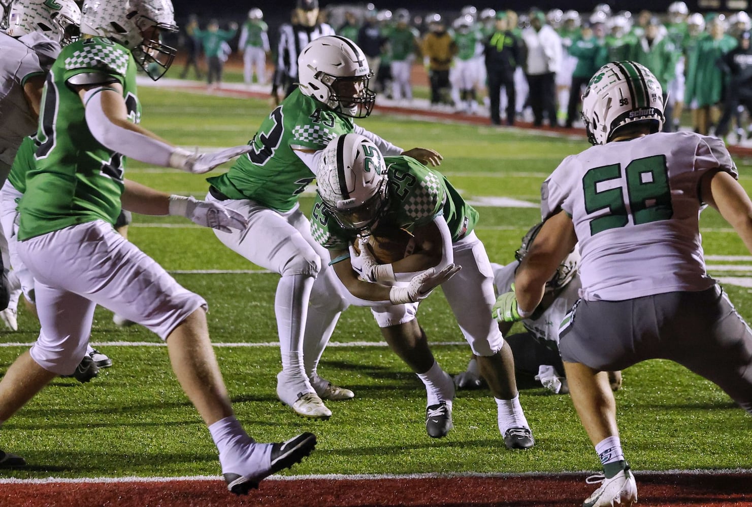 111723 Badin vs Celina football