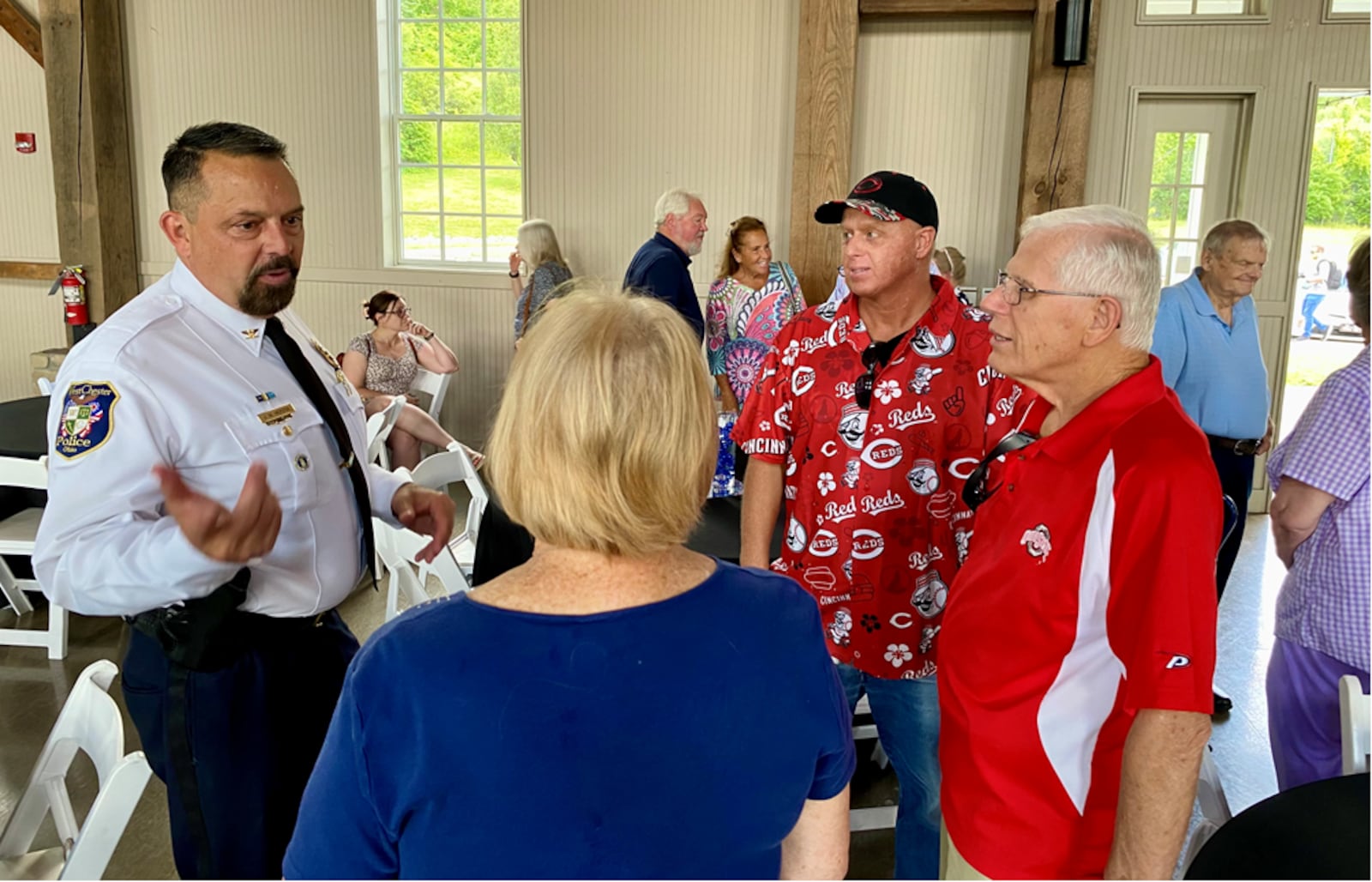 West Chester Twp. Police Chief Joel Herzog has announced his retirement after 23 years on the force and 10 years as chief. MICHAEL D. CLARK, CONTRIBUTING WRITER