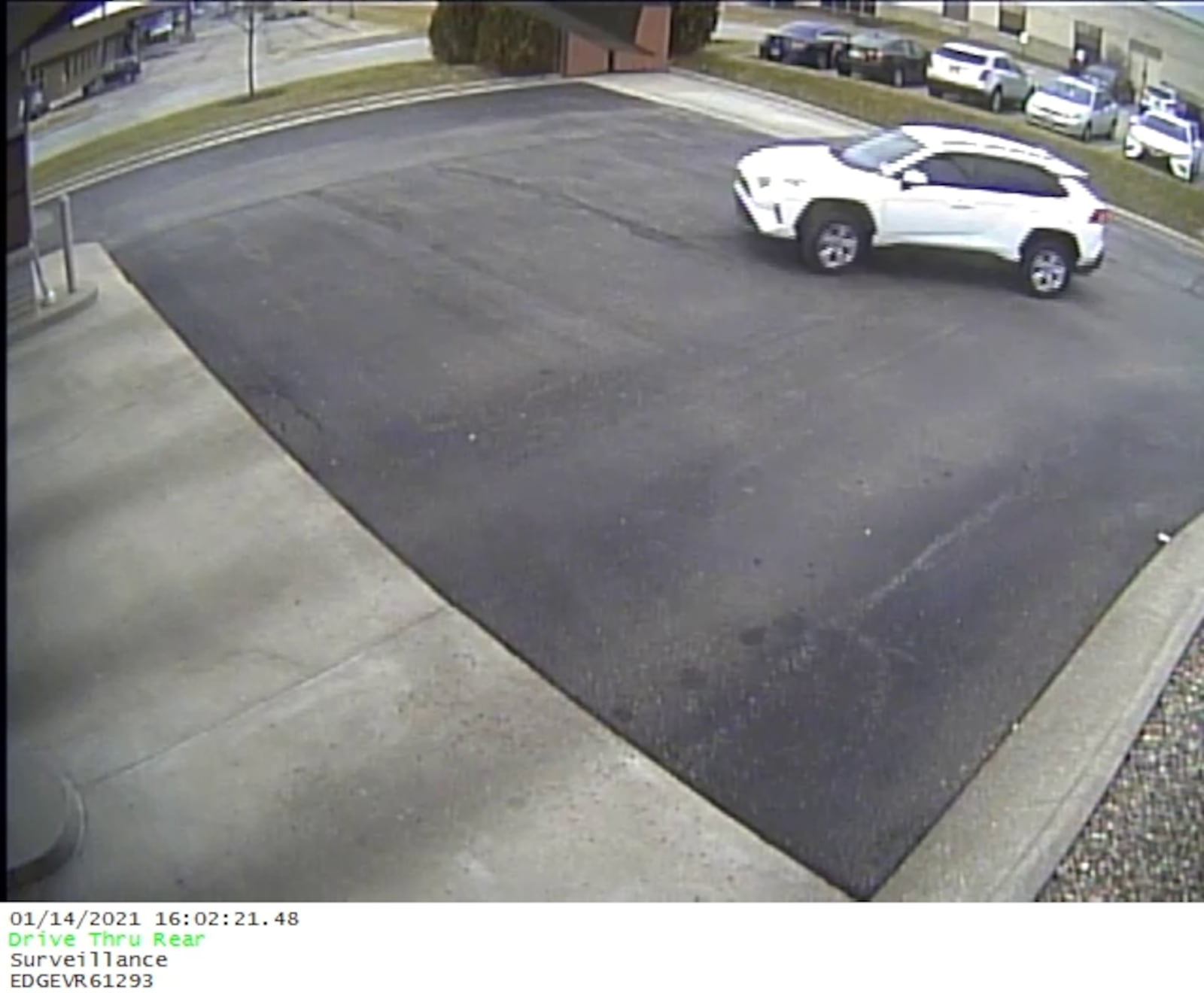 Fairfield Twp. police are looking for the woman who drove this vehicle after she cashed a stolen check using a driver's license stolen in a recent rash of vehicle break-ins in the township. PROVIDED