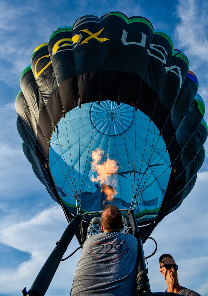 Balloons take to the air for Ohio Challenge hot air balloon festival