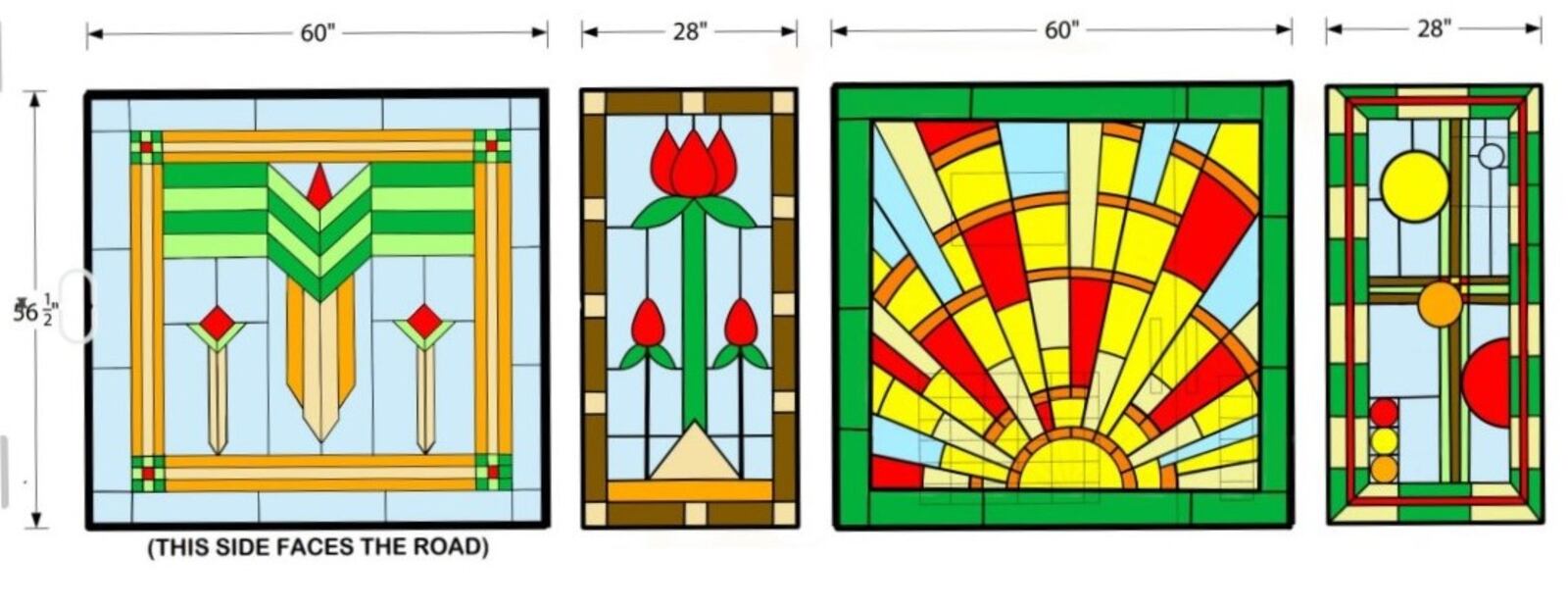 There will be five new murals painted around the city of Hamilton through the StreetSpark public art program. This design by Michelle Furr is titled “Window for Hamilton” and will be on a utility box at the corner of Pleasant and Hooven avenues in Lindenwald. PROVIDED