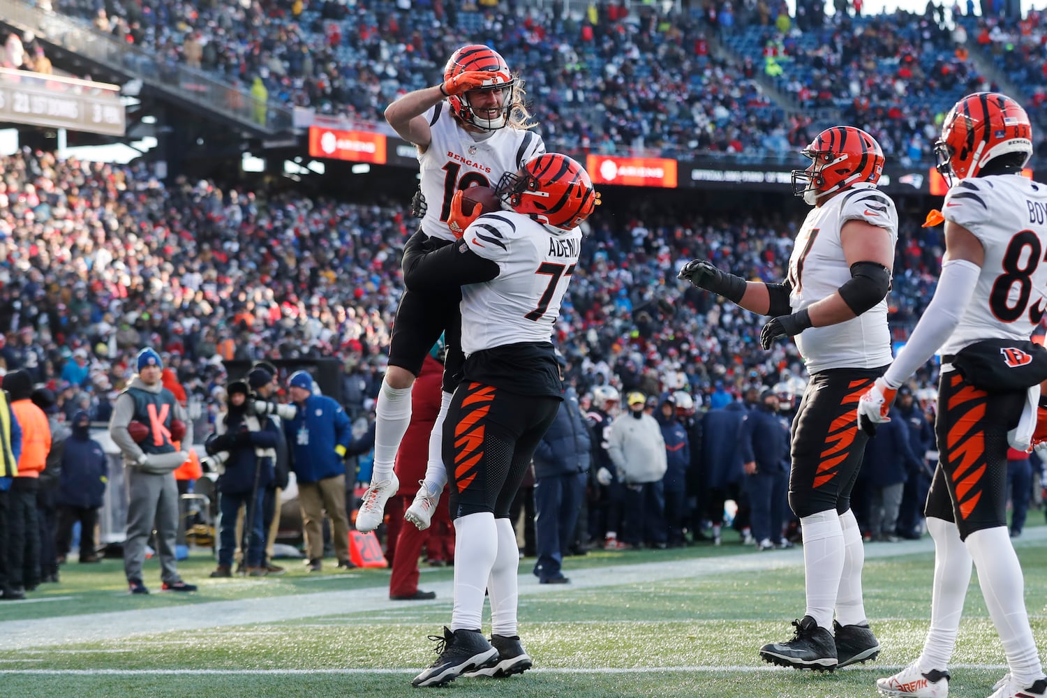 Bengals Patriots Football