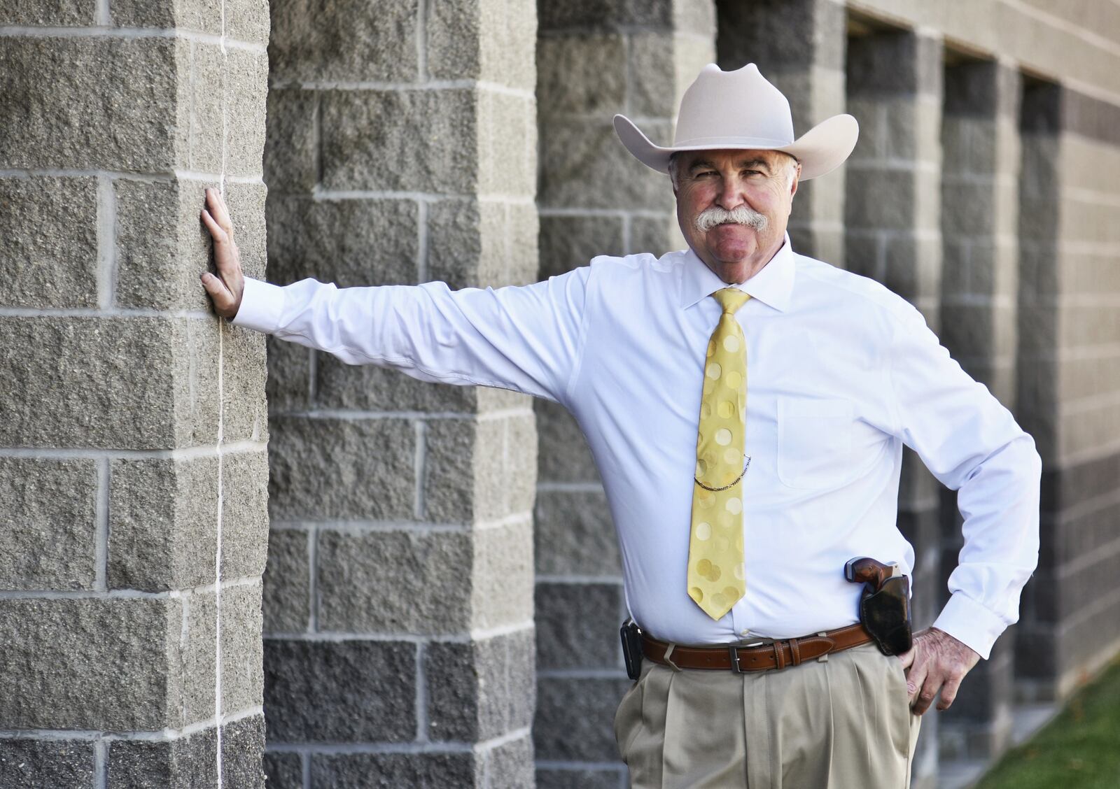 Butler County Sheriff Richard Jones photographed on Tuesday, Nov. 10, 2020. NICK GRAHAM / STAFF