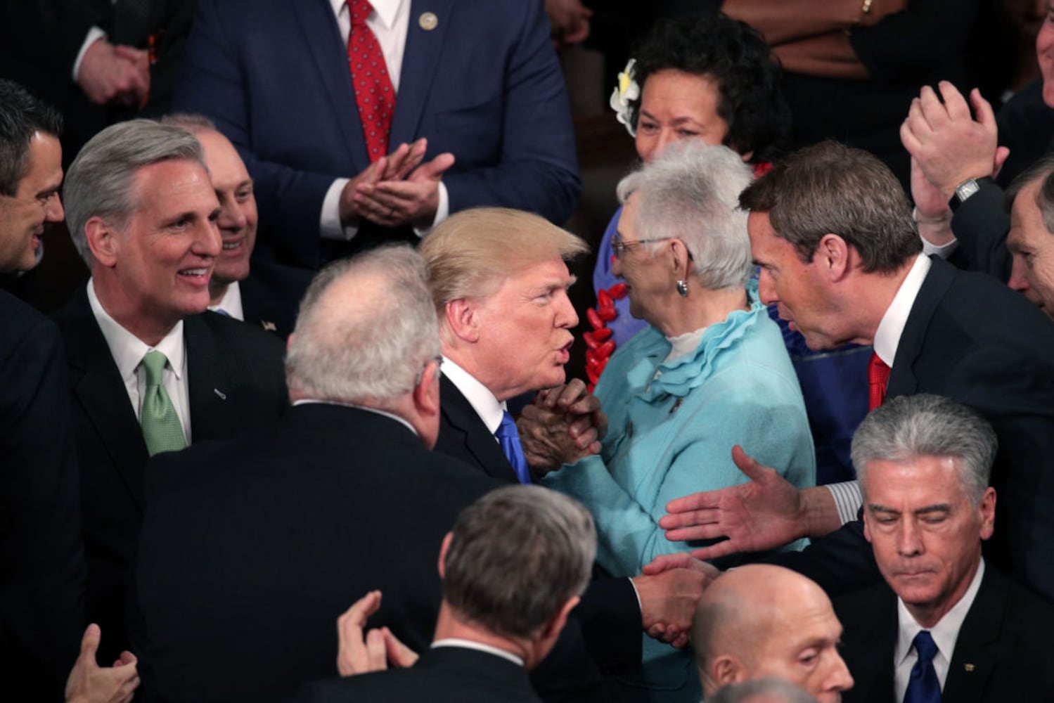 Photos: Donald Trump’s State of the Union Address 2018