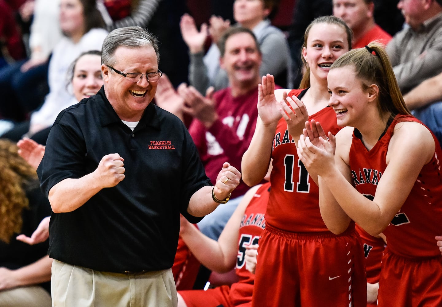 Franklin vs Monroe Girls Basketball