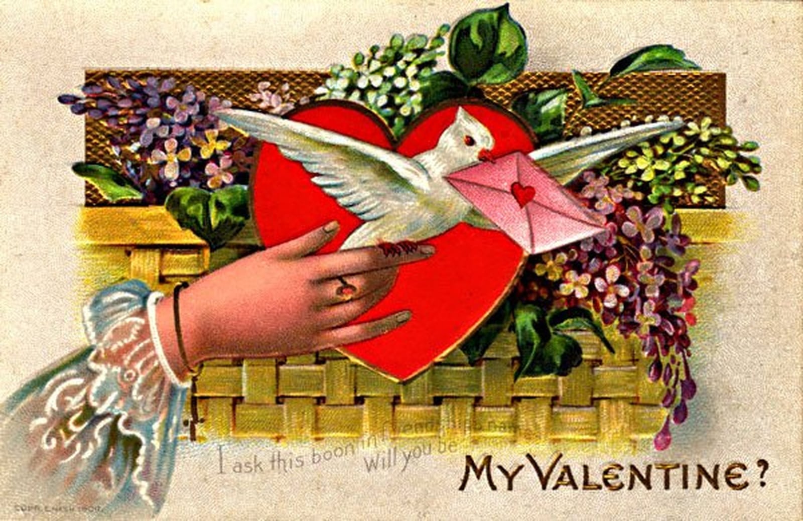 What did Valentine’s Day cards look like during the late 1800s, and how did they evolve? Cards like this will be on display at the Butler County Historical Society from Valentine’s Day through mid-April. PROVIDED