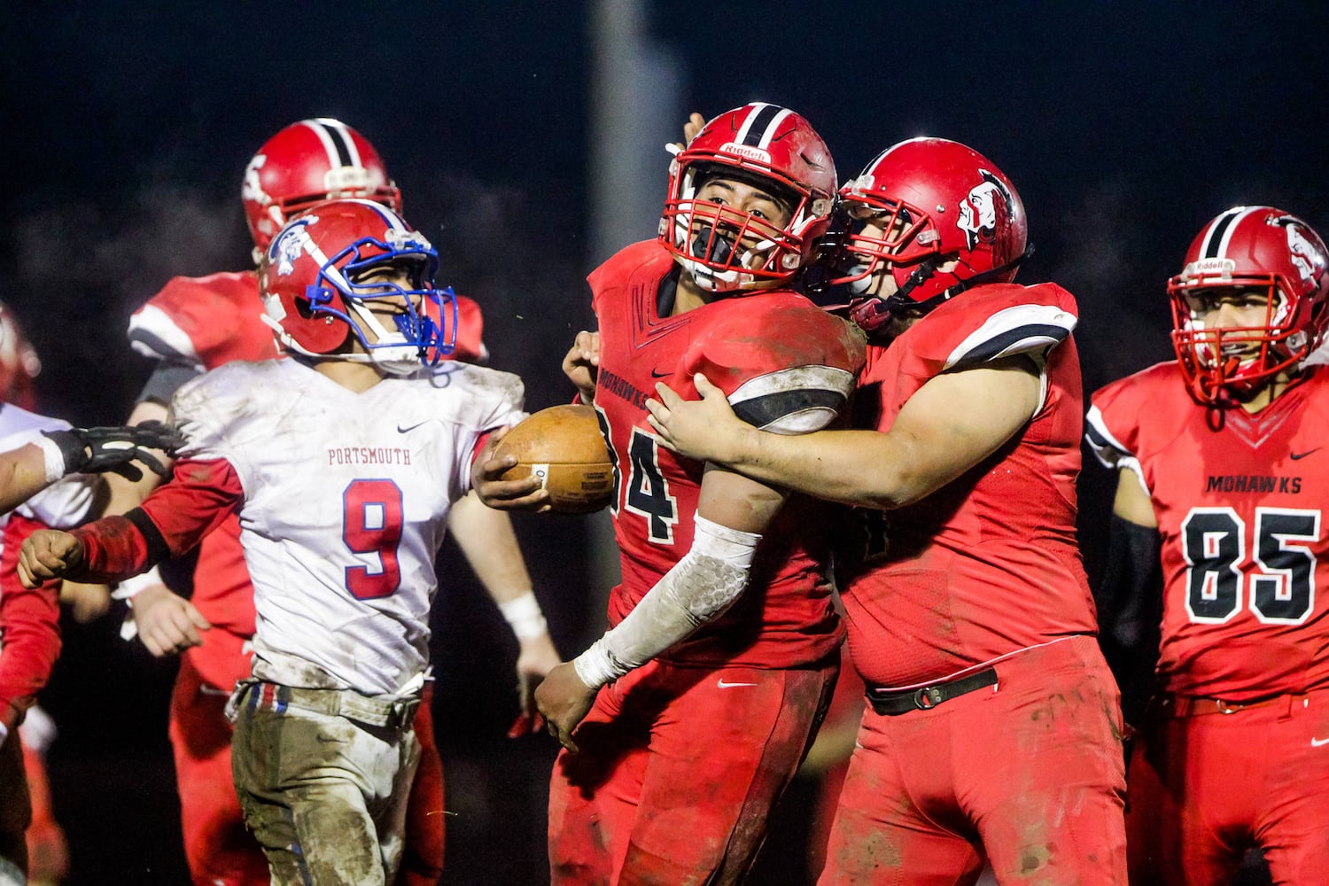 Madison vs Portsmouth playoff football