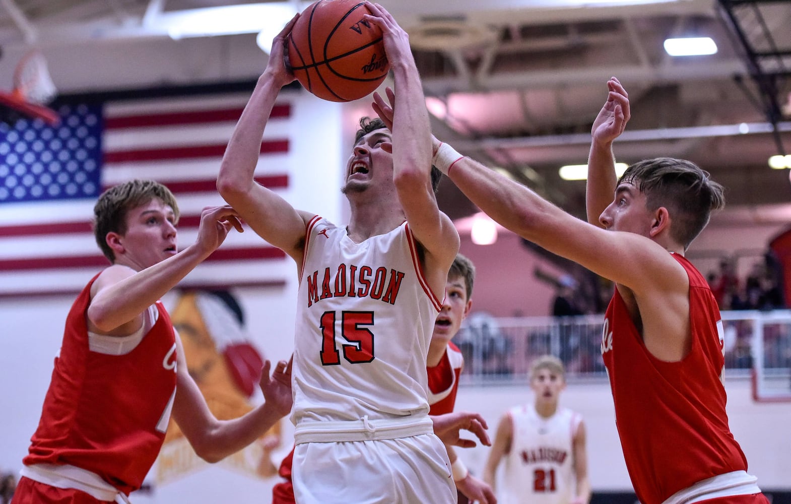 Madison vs Carlisle basketball