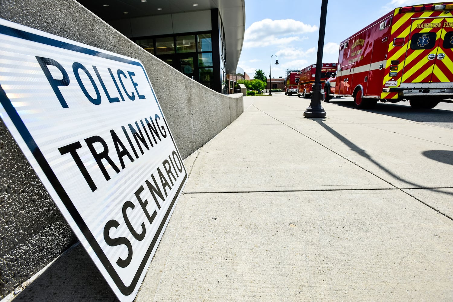 Hamilton police holds active shooter training at Hamilton High