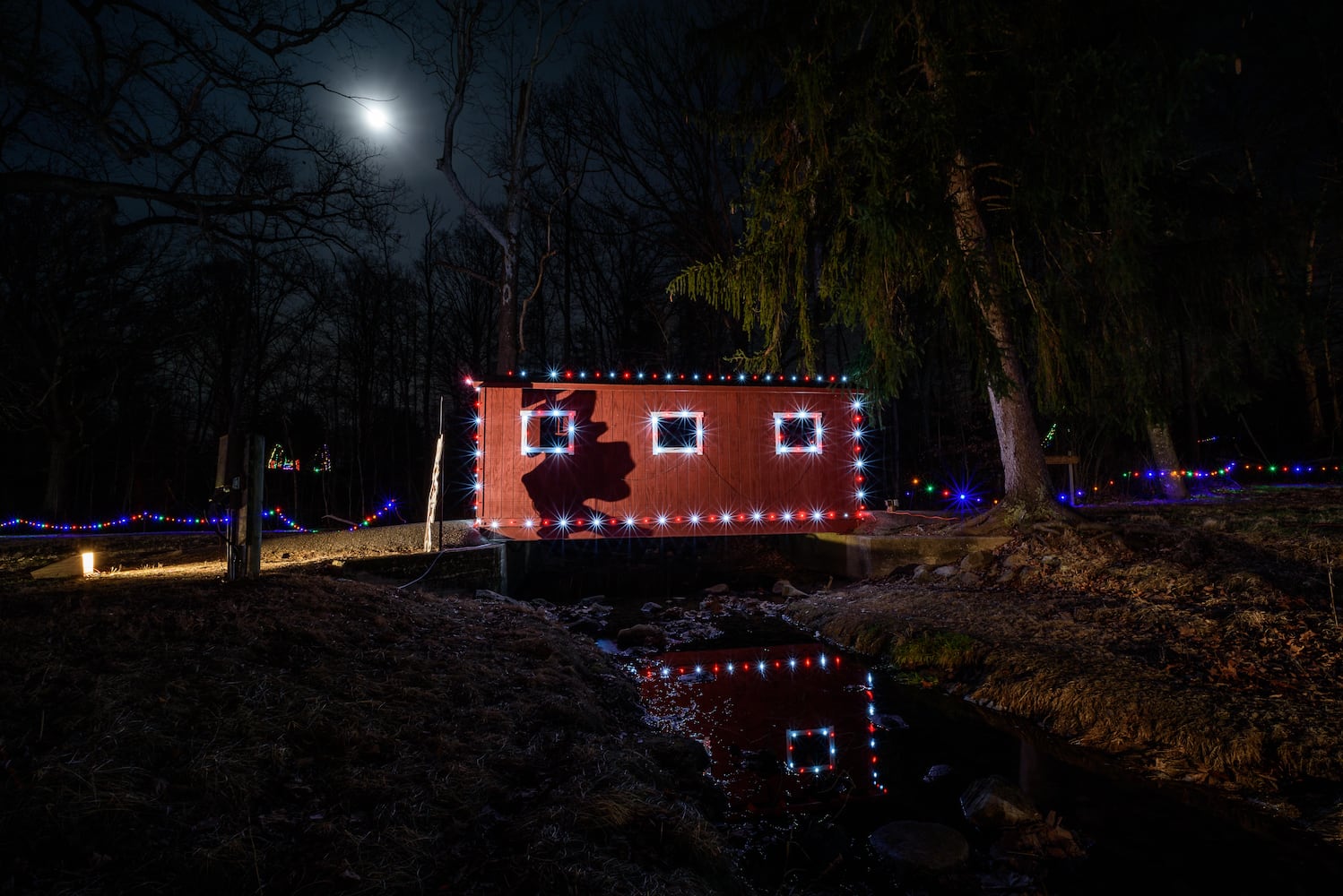 PHOTOS: Fort Saint Clair Whispering Christmas light display in Eaton