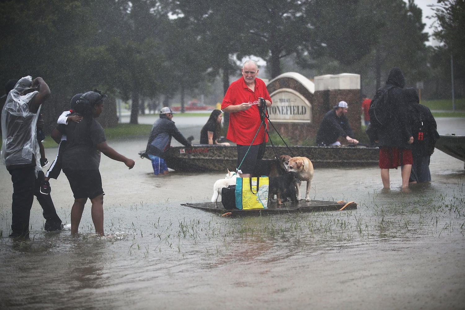 Harvey floods