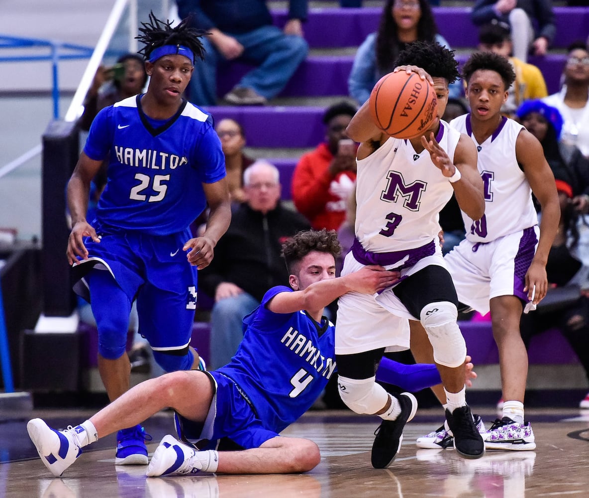 Middletown vs Hamilton basketball