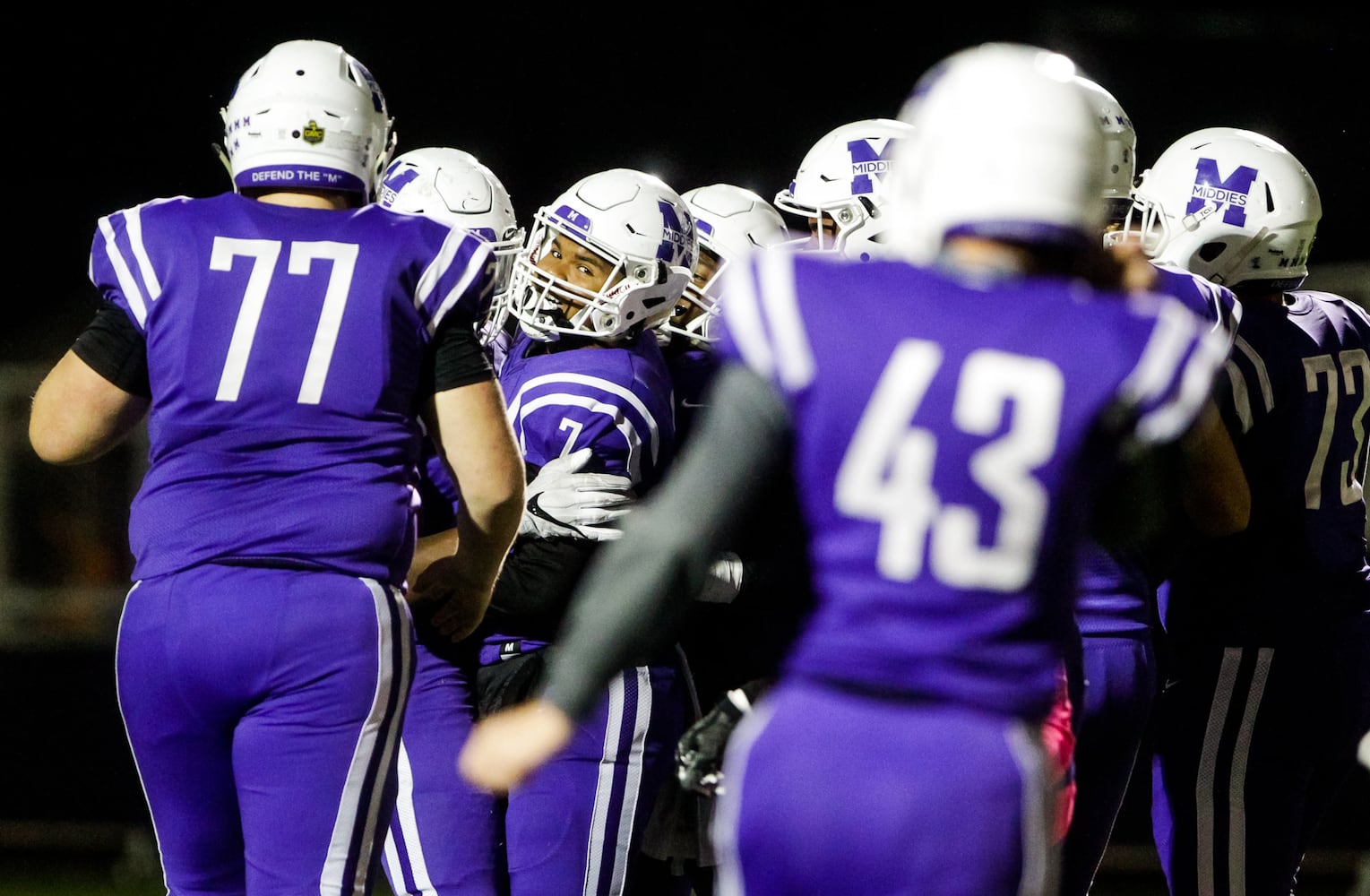 Hamilton Big Blue football beats Middletown Middies Friday, Oct. 19