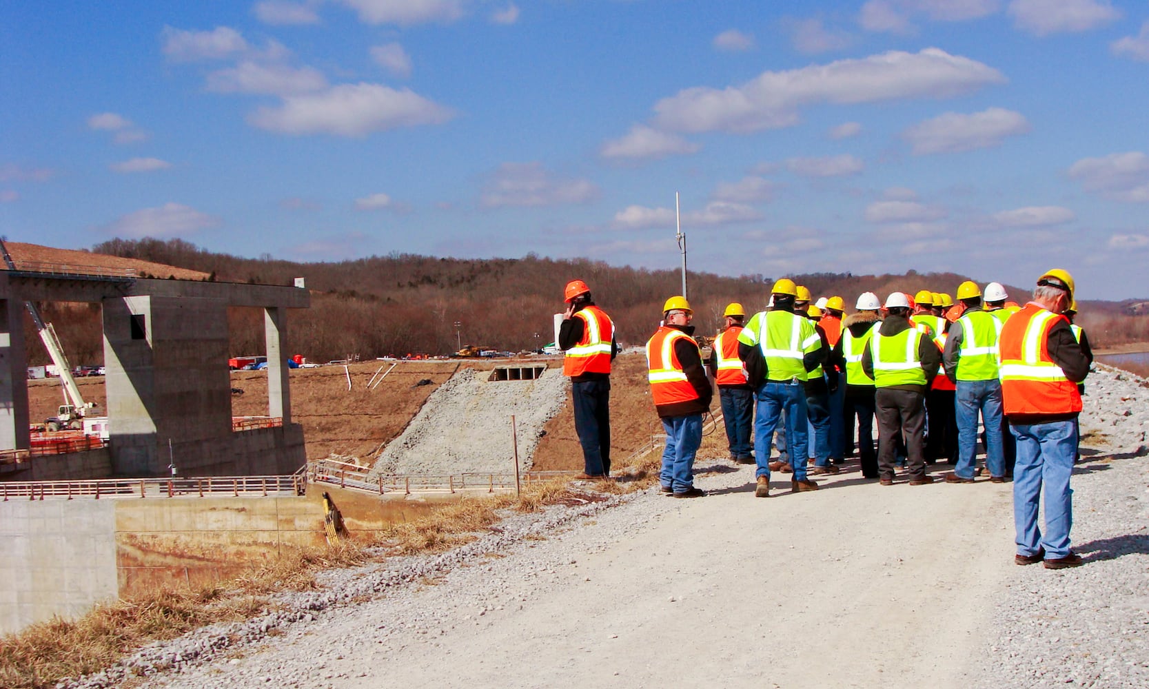 Meldahl hydroelectric power plant tour