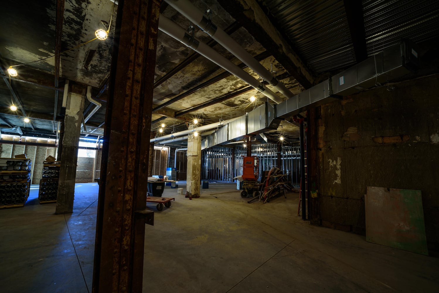 Dayton Arcade construction October 2020