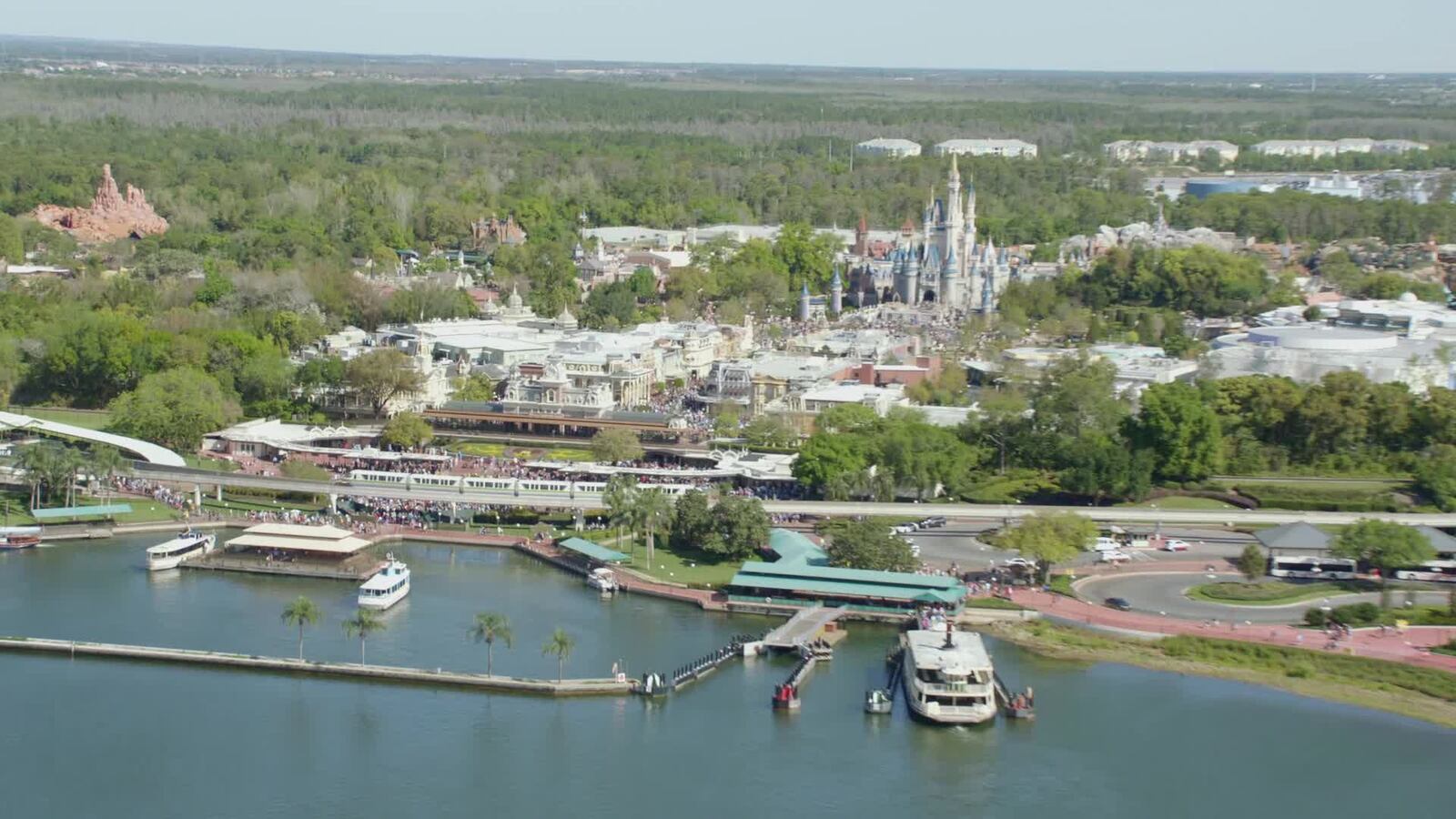 FILE PHOTO: Magic Kingdom aerial view.