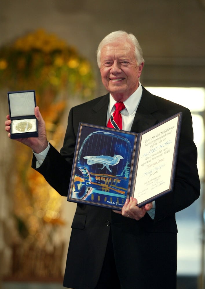 AP Was There Jimmy Carter Nobel Prize