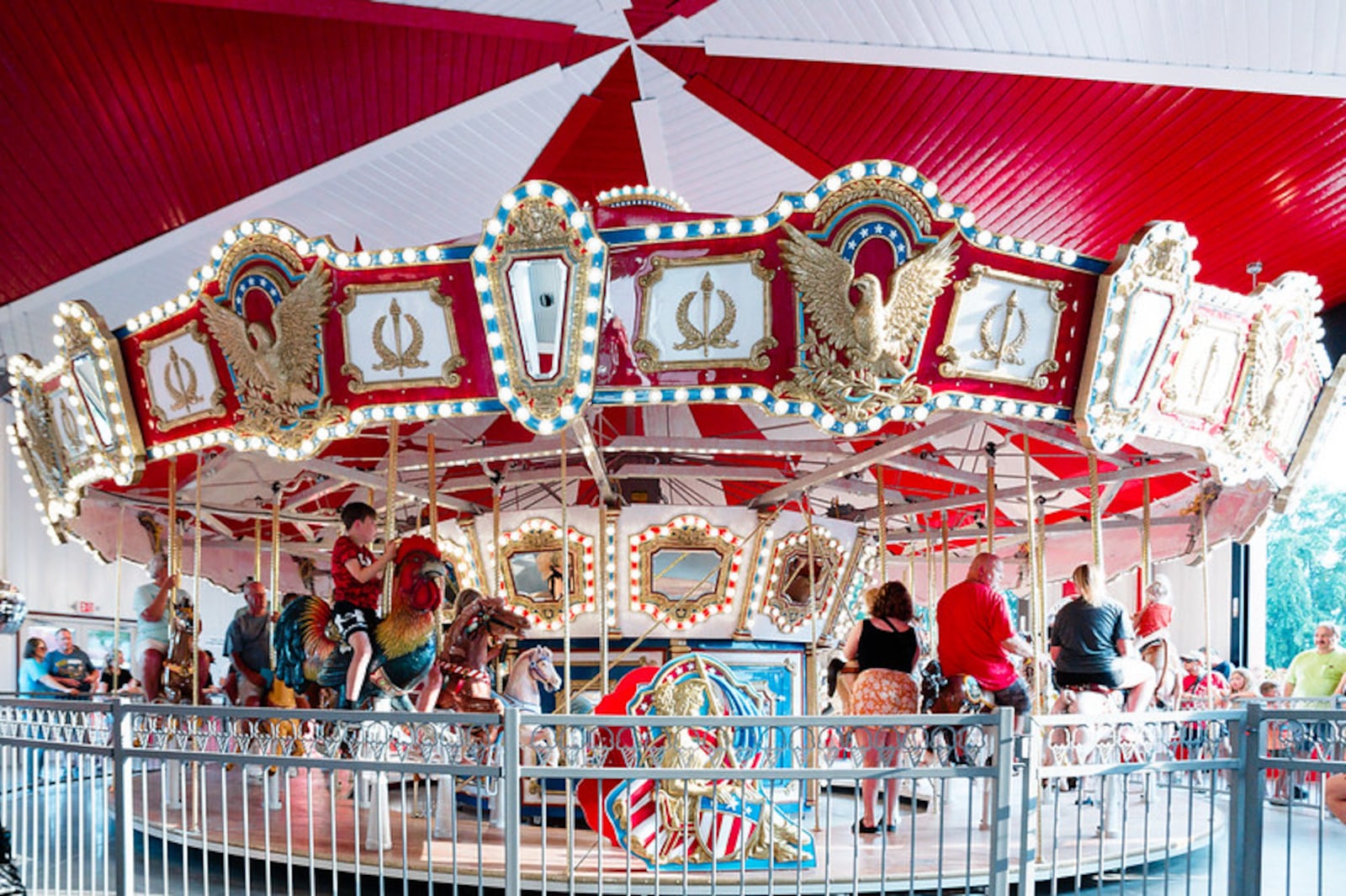 Cowtherine's Carousel is a new addition to the family fun offerings at Young's Jersey Dairy - CONTRIBUTED