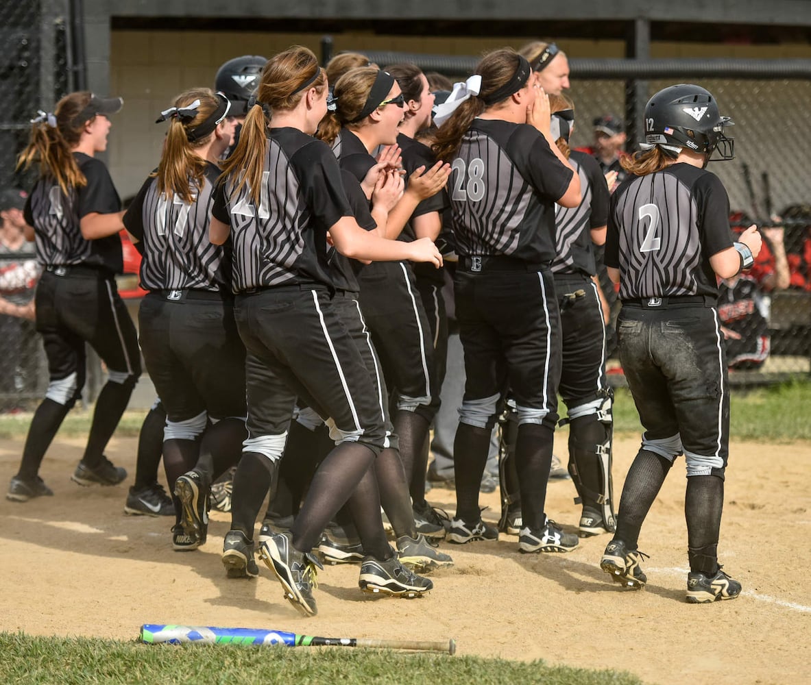 Lakota East vs West Softball