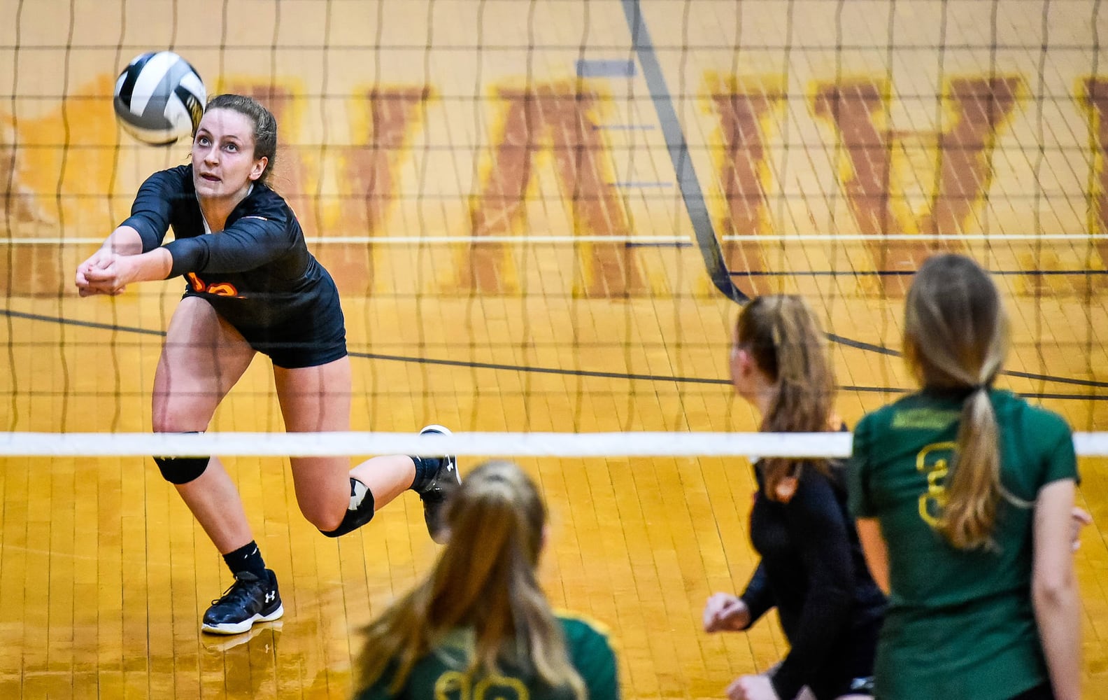 Fenwick vs McNicholas regional volleyball semifinal