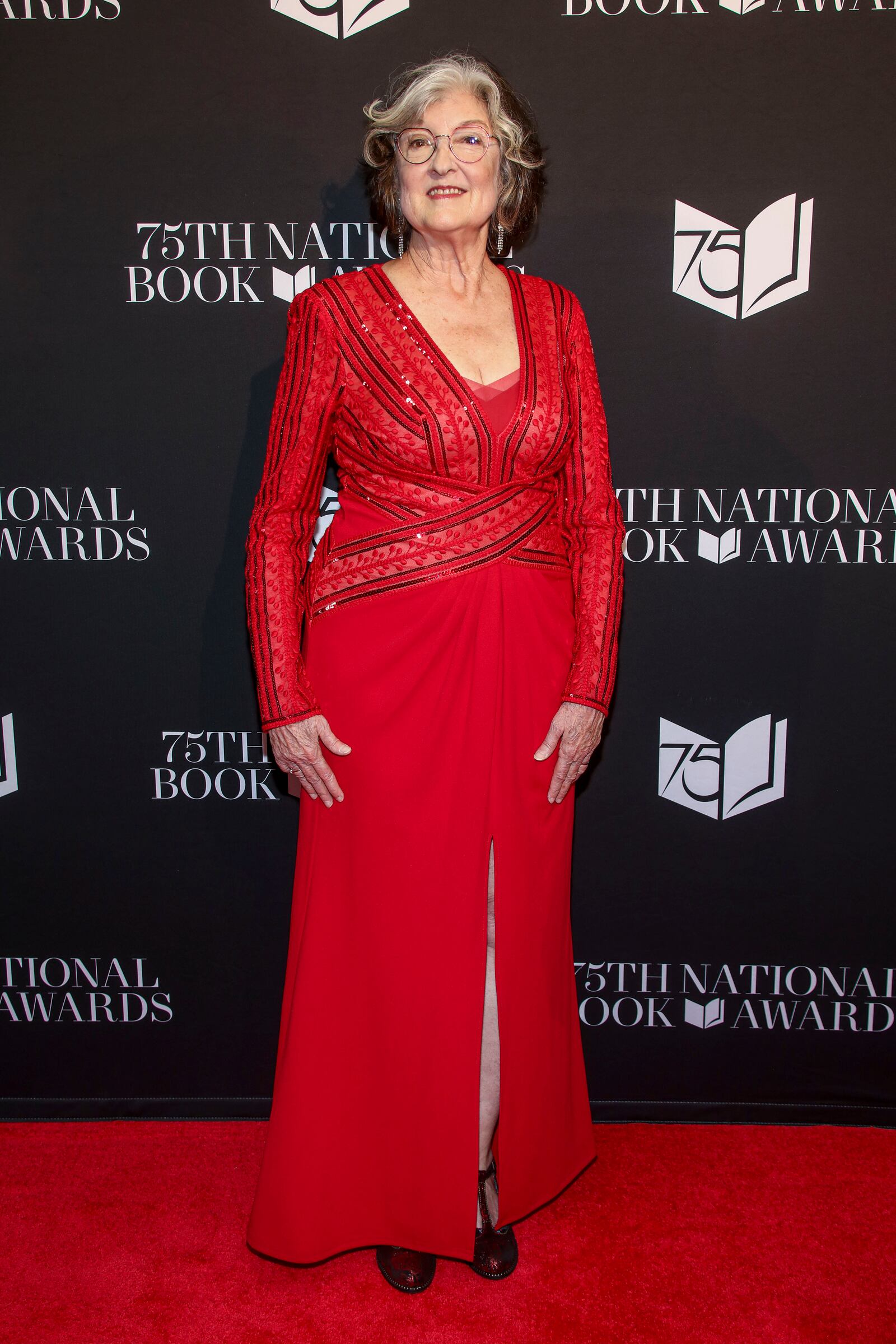 Author Barbara Kingsolver attends the 75th National Book Awards ceremony at Cipriani Wall Street on Wednesday, Nov. 20, 2024, in New York. (Photo by Andy Kropa/Invision/AP)