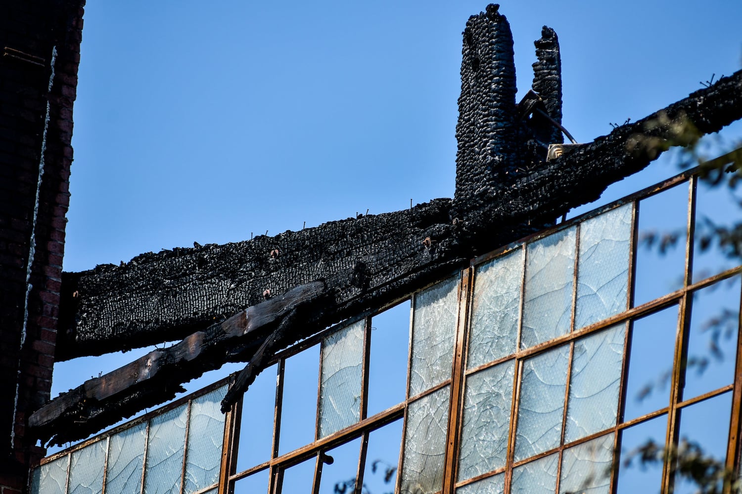 Aftermath of massive warehouse fire in Hamilton