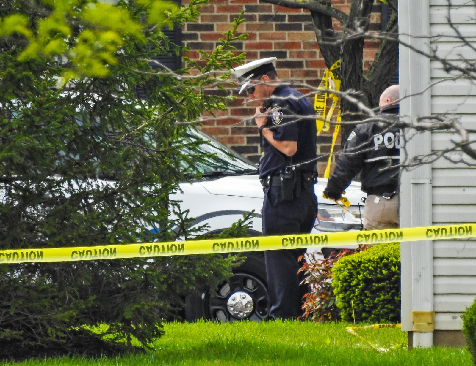 Members of the Guru Nanak Society Sikh Gurudwara Sahib of Greater Cincinnati pray inside their temple on Tylersville Road in West Chester Township. Four people were found dead with apparent gunshot wounds inside an apartment at Lakefront at West Chester apartment complex on Wyndtree Drive in West Chester Township Monday, April 29, 2019. Among the dead were several members of the temple. NICK GRAHAM/STAFF