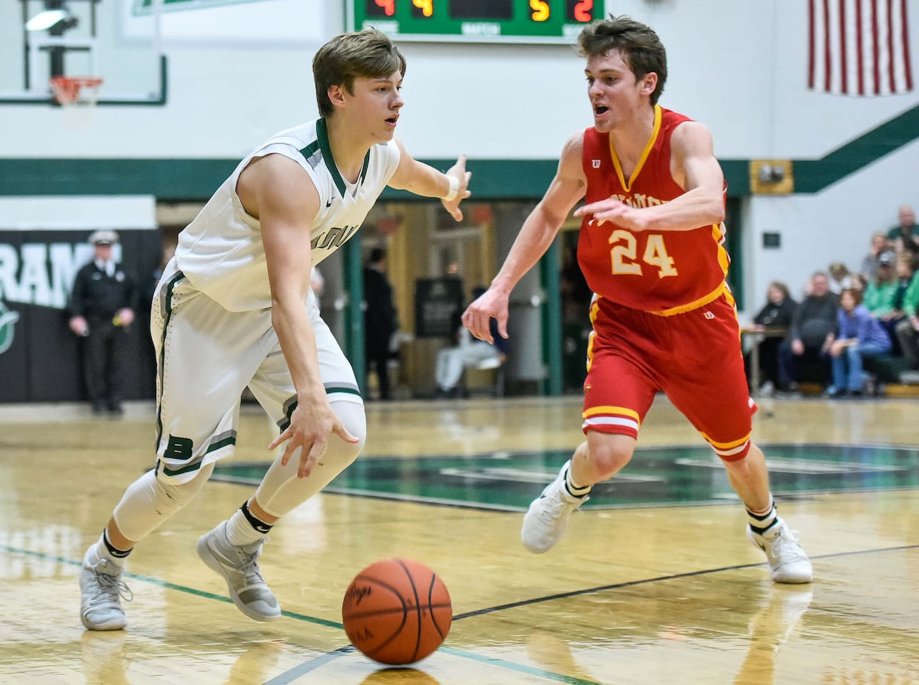 Badin vs Fenwick Basketball