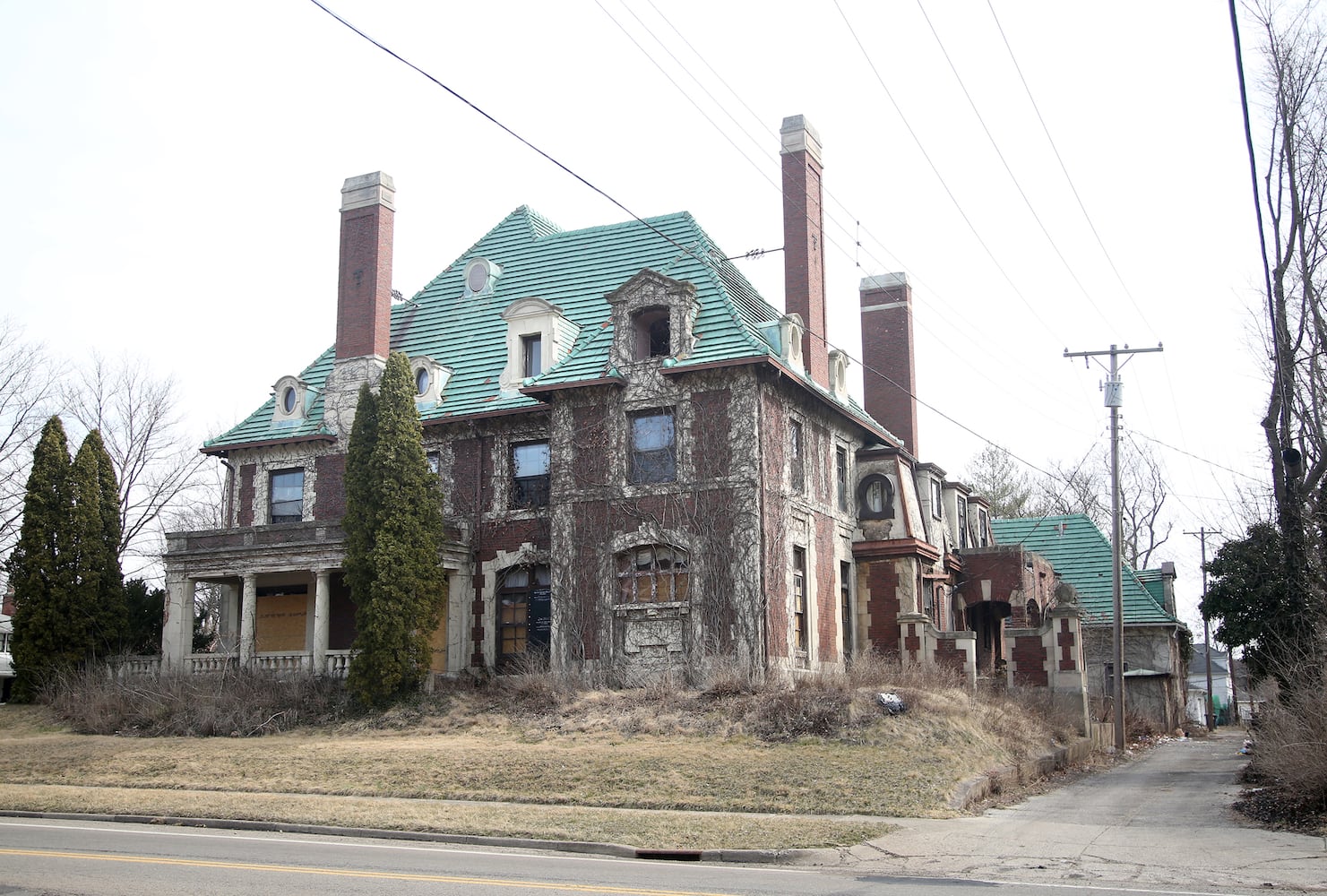 PHOTOS: Vacant for a decade, the elegance of Dayton’s Traxler Mansion is still recognizable