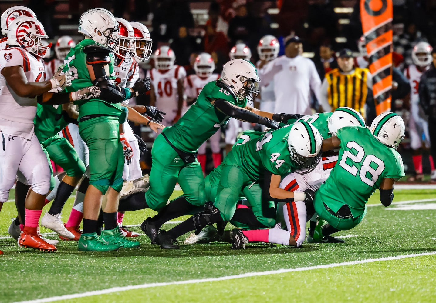 110124 Badin vs. Trotwood-Madison football