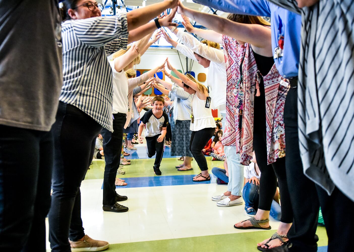 Six Fairwood Elementary students awarded new bikes for perfect attendance