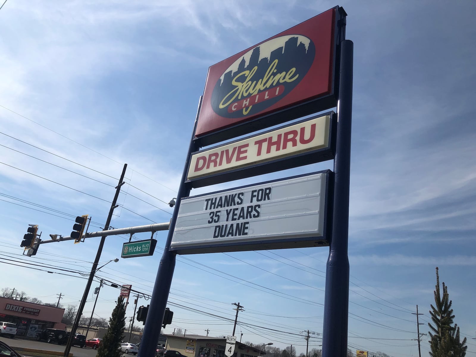 Duane Sparks, 52, retired after 35 years working at the Skyline Chili on Hicks Boulevard in Fairfield. He's a client at the Butler County Developmental Disabilities. RICK McCRABB/STAFF