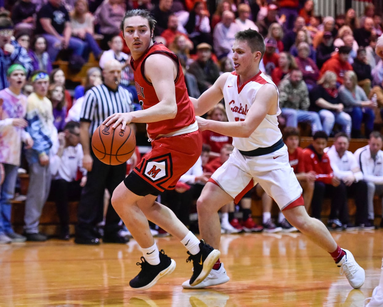 Carlisle vs Madison basketball