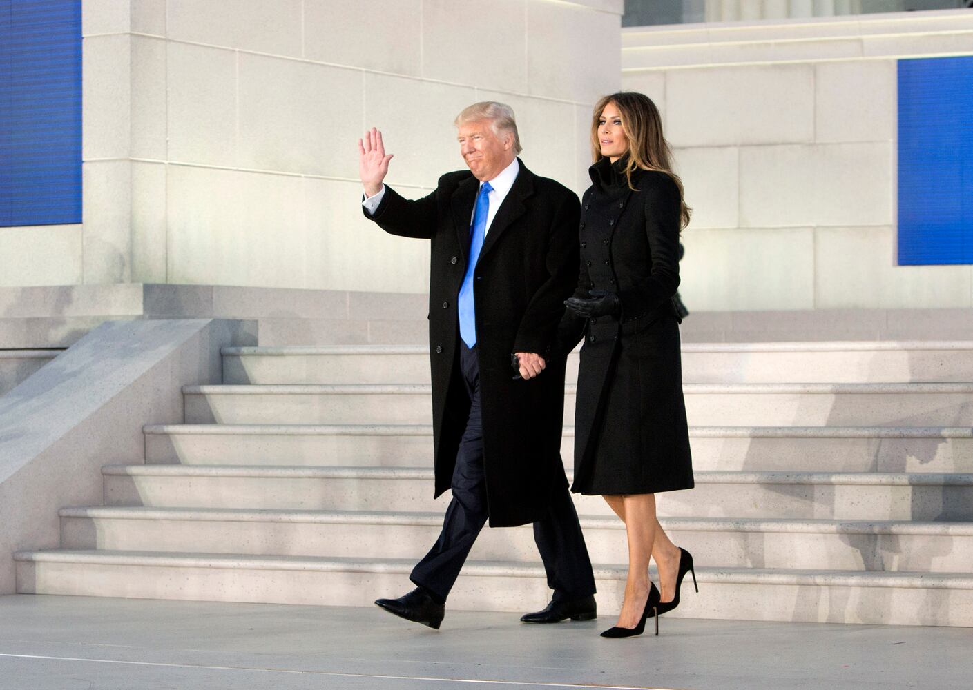 Melania Trump on inauguration weekend