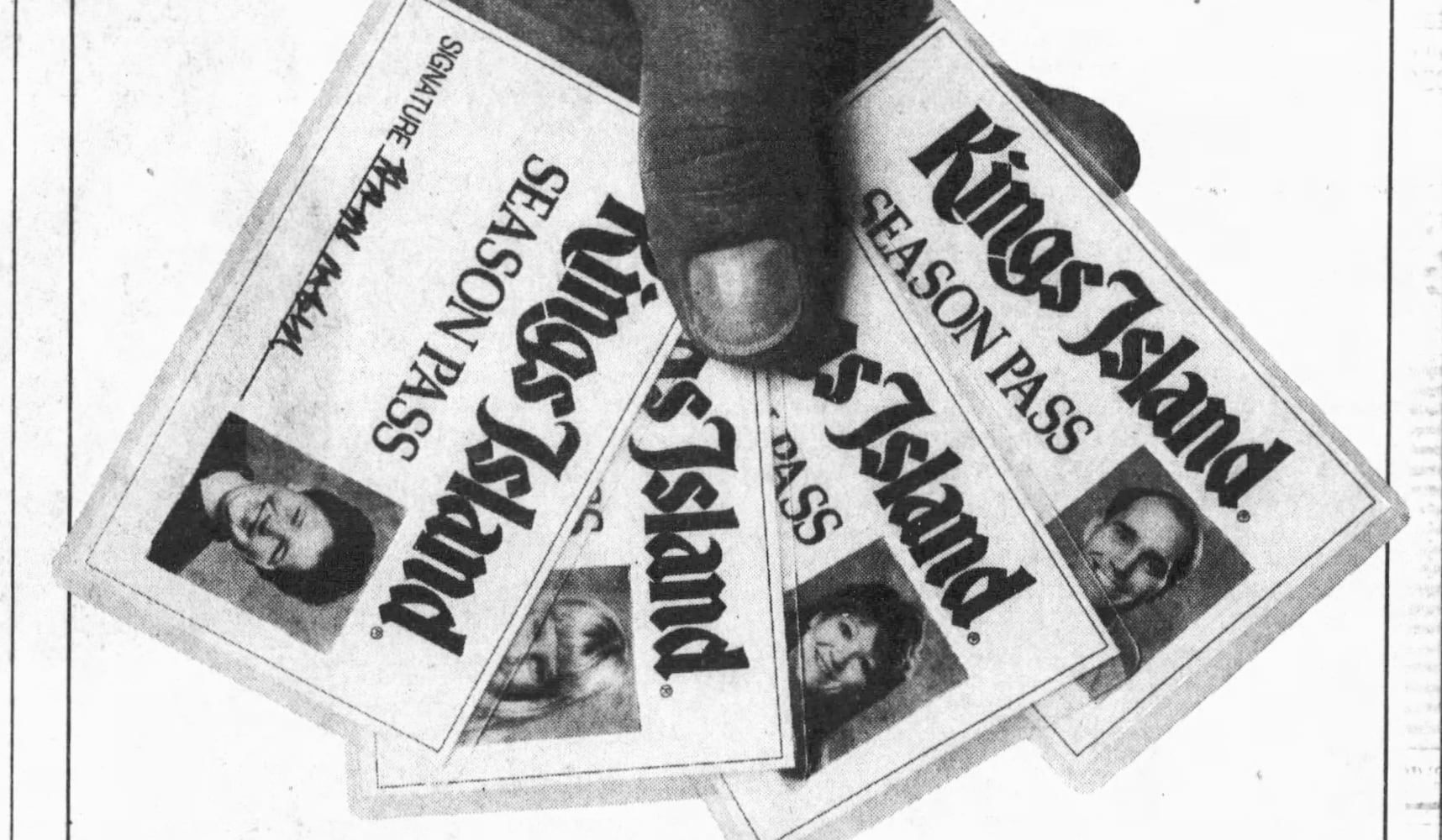 Kings Island vintage ads