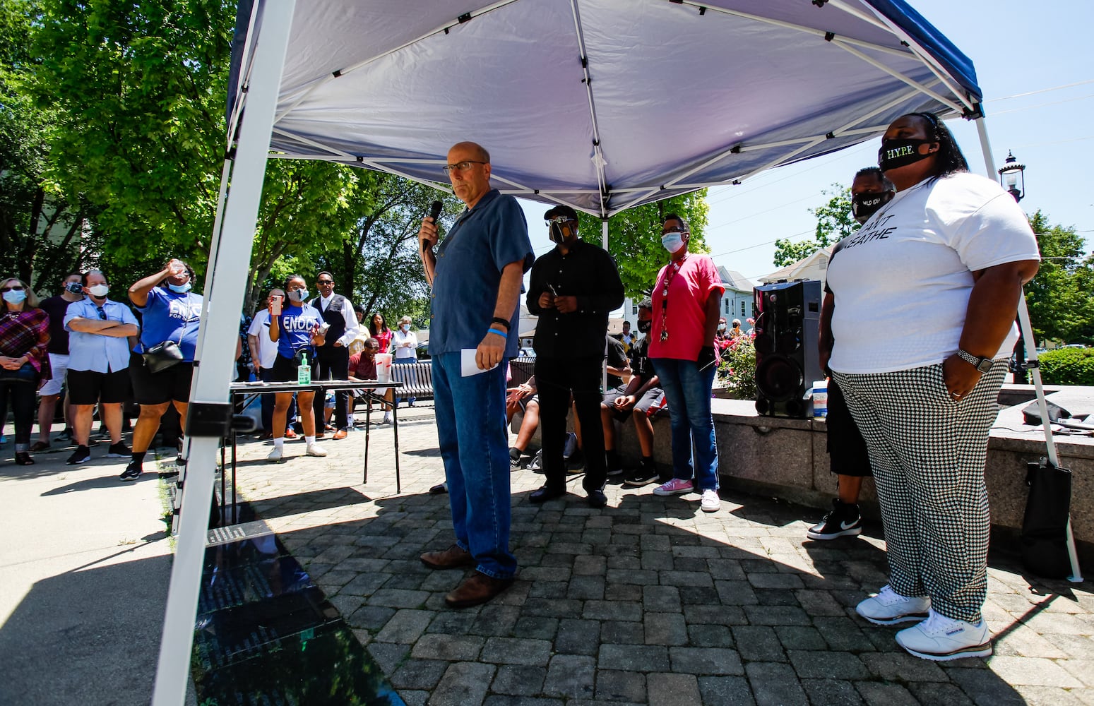 Prayer Vigil held at Bailey Square in Hamilton