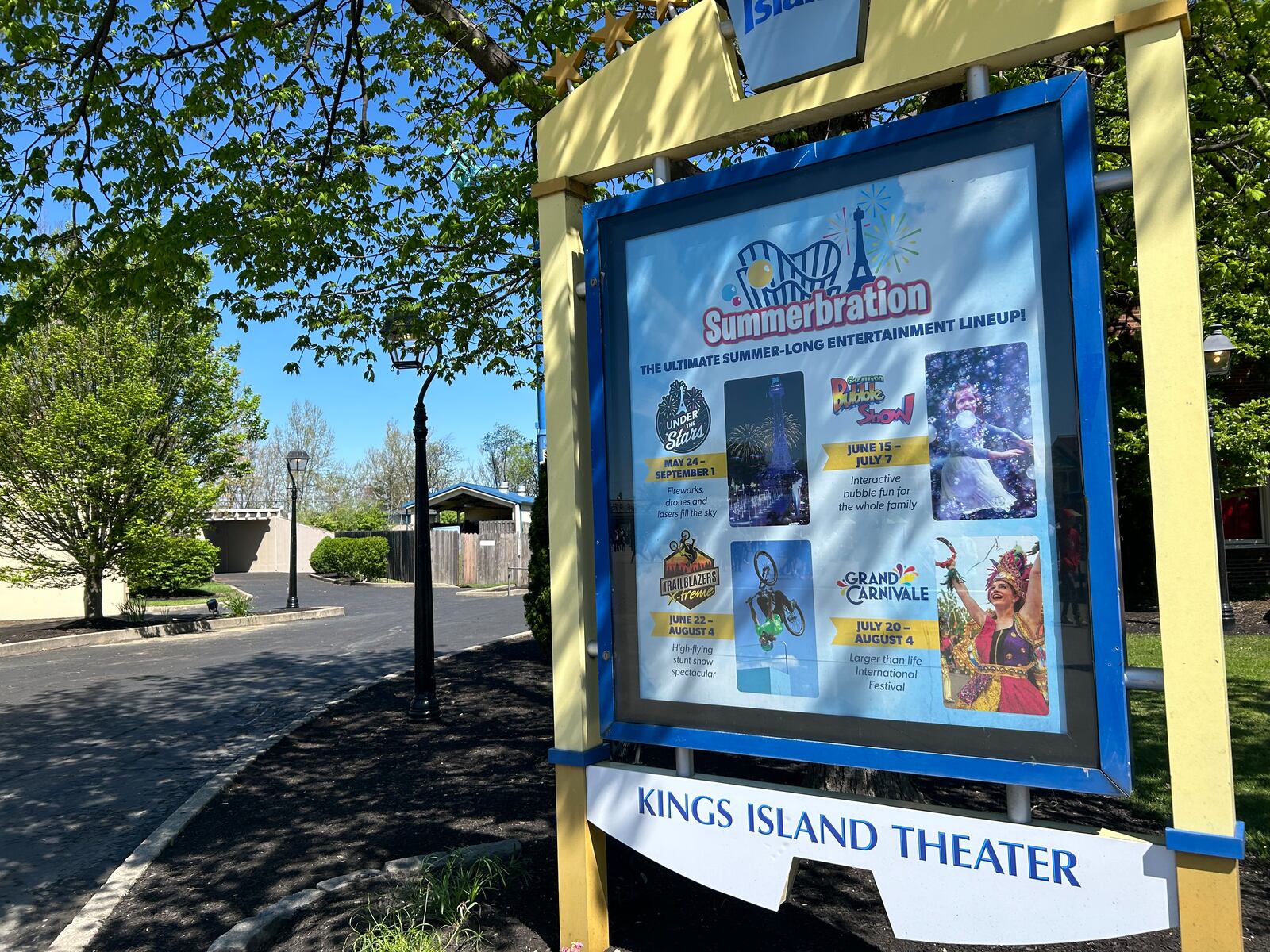 Kings Island opened for its 52nd season on Saturday, April 20, 2024. ALEX CUTLER/STAFF