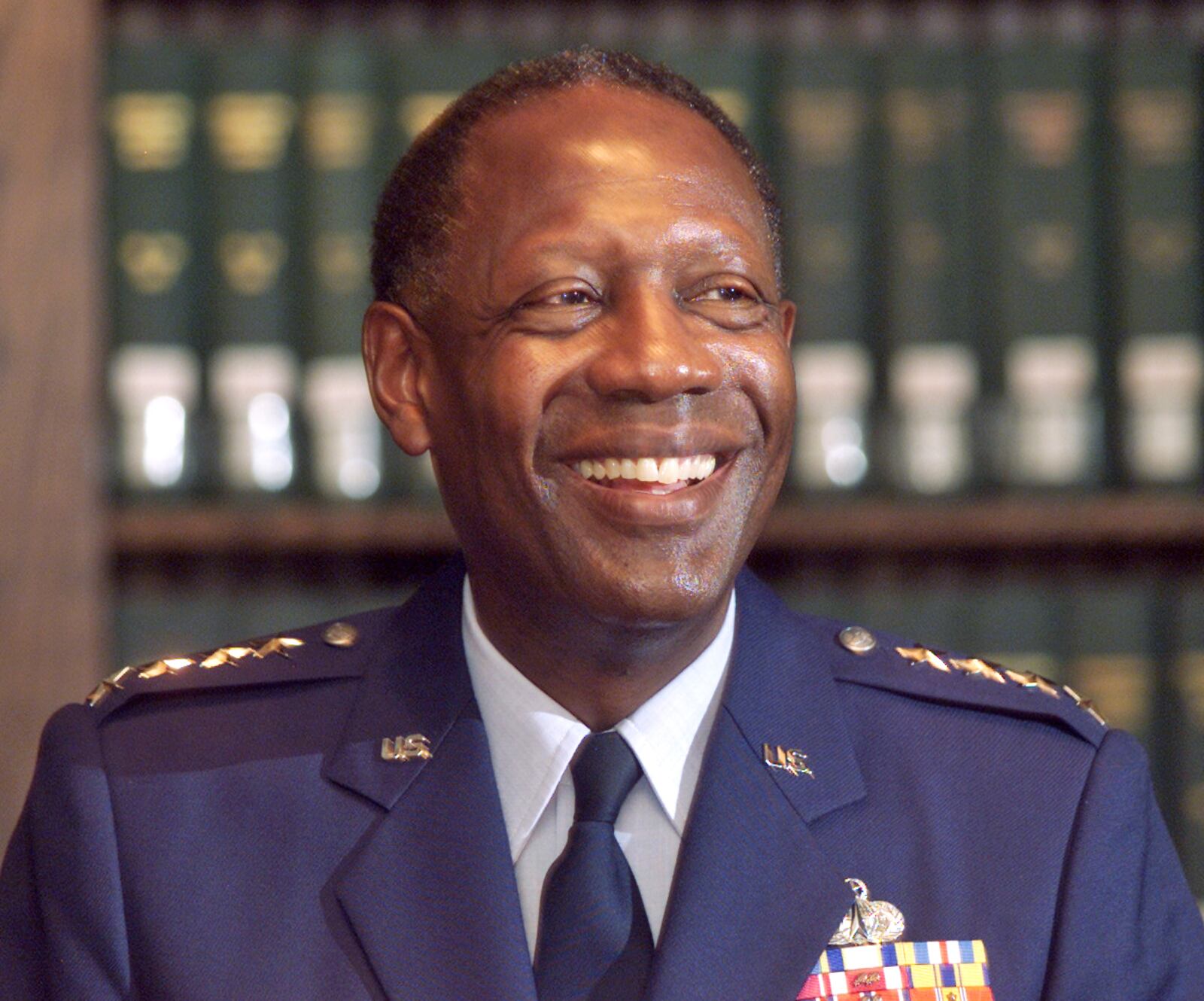 Retired Gen. Lester Lyles, former commander of the Air Force Materiel Command at Wright-Patterson Air Force Base, in a 2002 file photo.