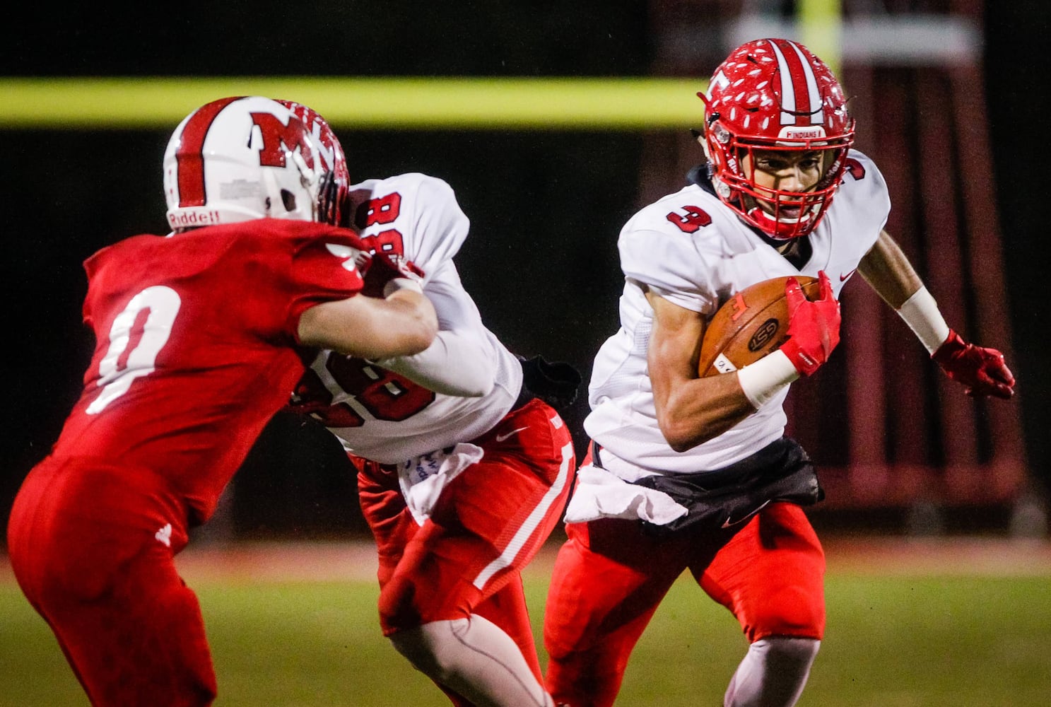 Fairfield vs Milford playoff football