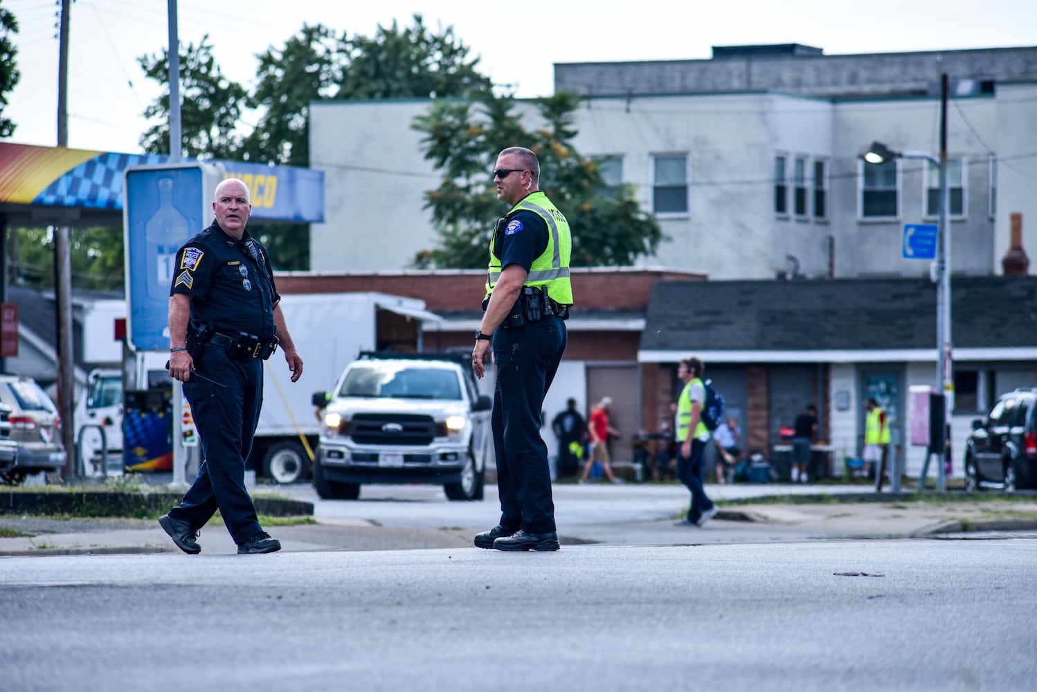 Scenes filmed in downtown Middletown for Hillbilly Elegy movie