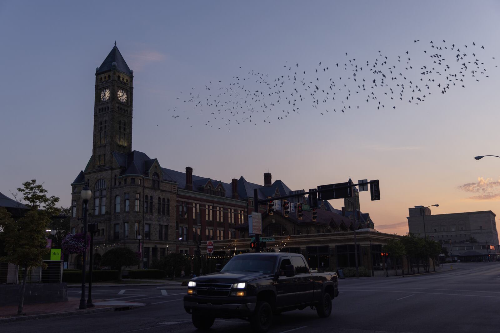 
                        The Heritage Center, a histoFILE — ric landmark in downtown Springfield, Ohio, Aug. 27, 2024. The father of an 11-year-old boy killed when an immigrant’s minivan crashed into a school bus has publicly lashed out at former President Donald Trump and his running mate JD Vance, calling them “morally bankrupt” politicians spreading hate at the expense of his son, Aiden Clark. (Maddie McGarvey/The New York Times)
                      