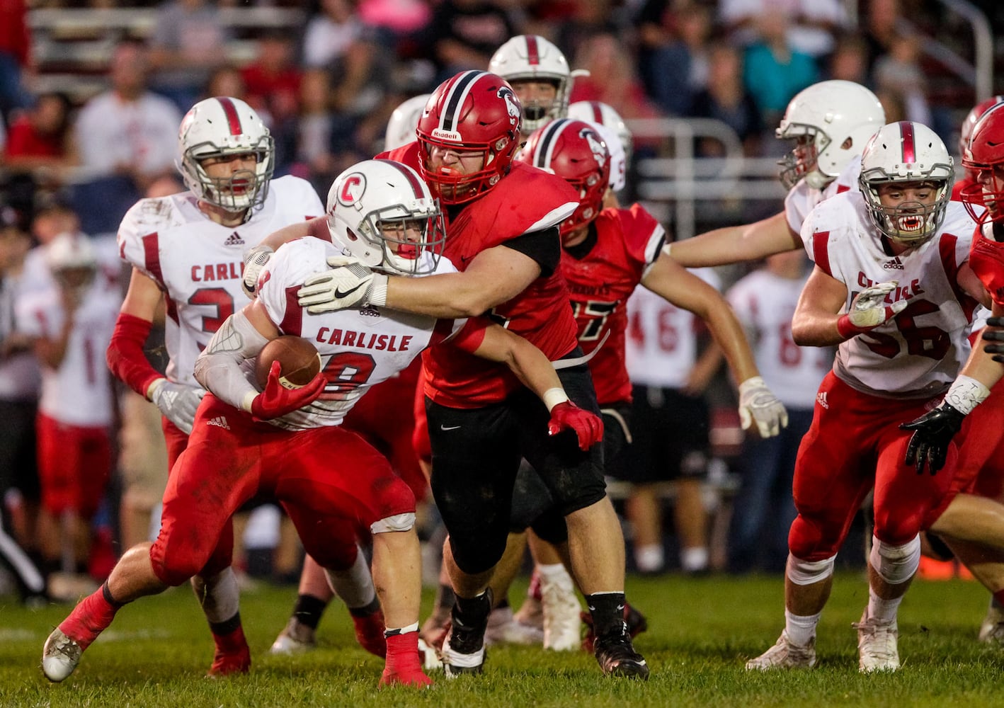 Madison vs Carlisle football