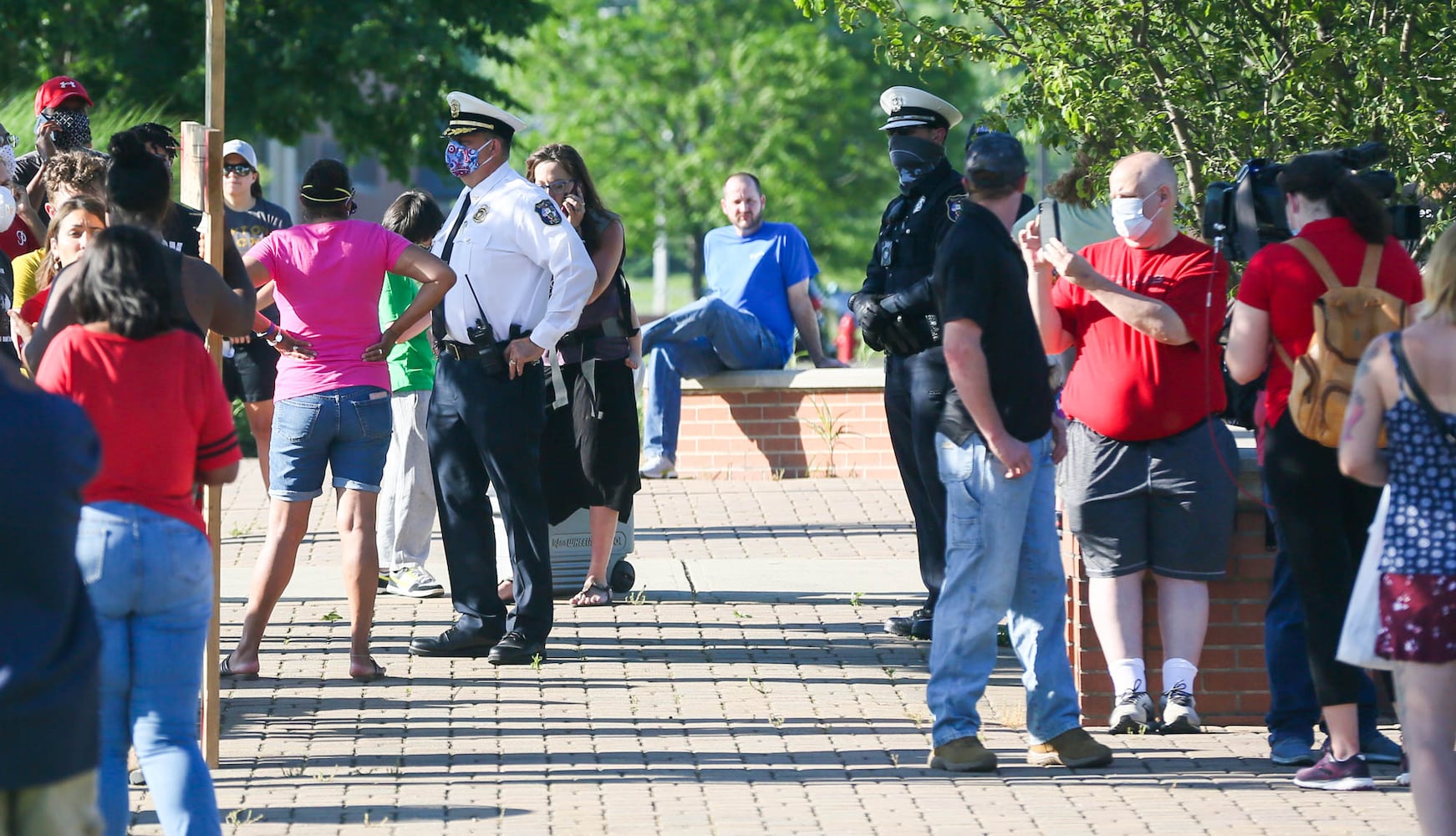 PHOTOS Crowd gathers at West Chester protest