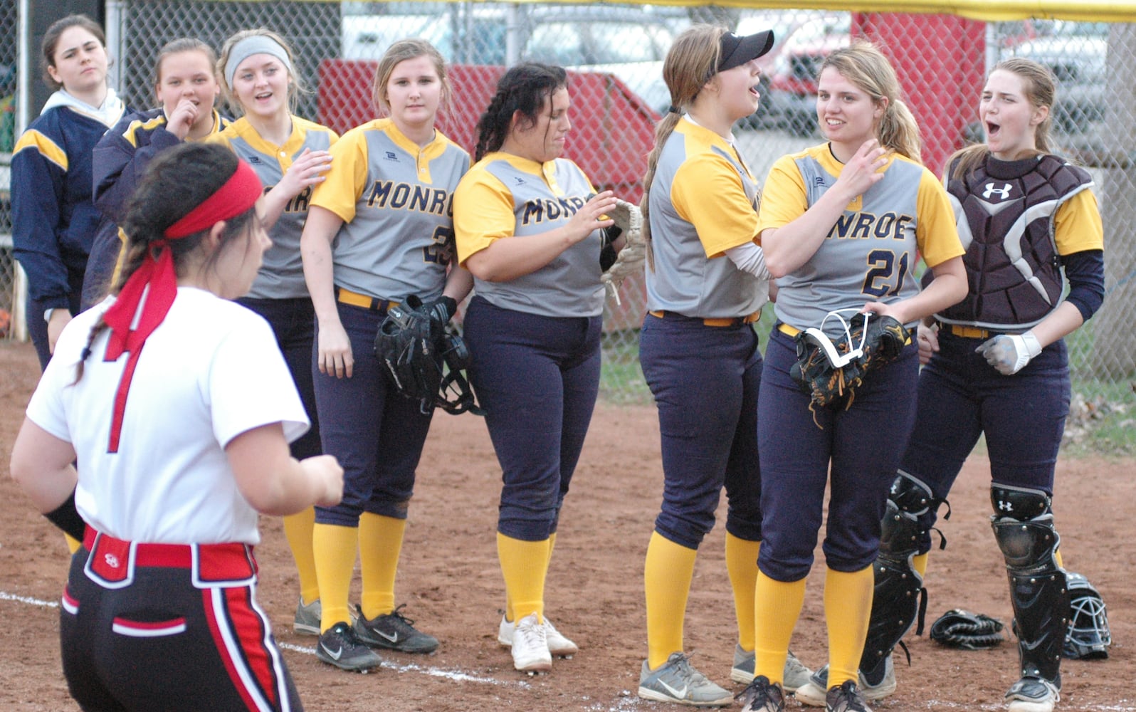 PHOTOS: Monroe Vs. Franklin High School Softball